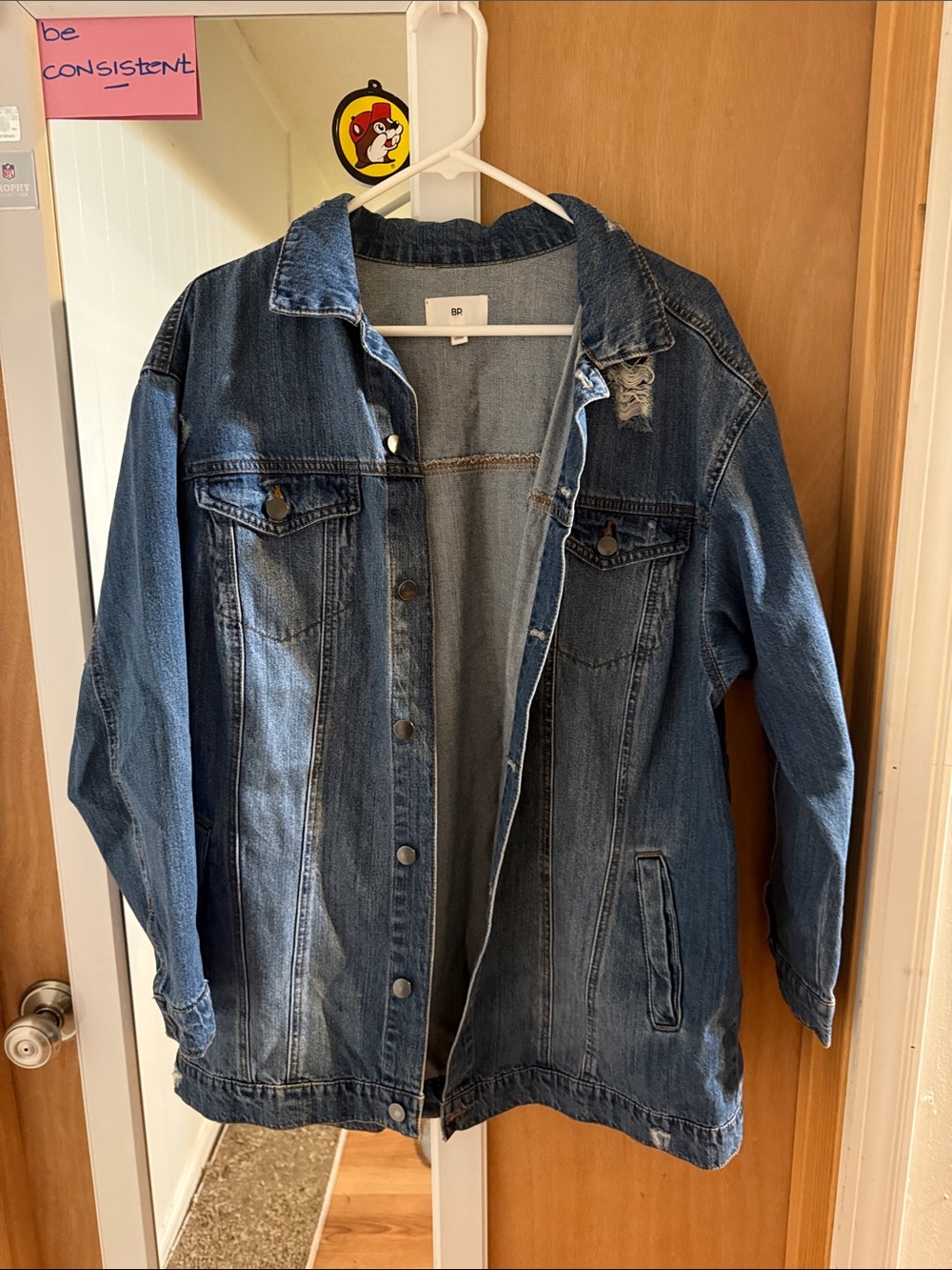BR Relaxed Fit Blue Denim Jacket